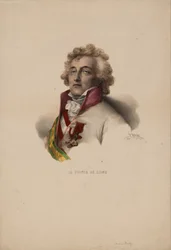 Porträtt av Charles-Joseph, Prince de Ligne 1735-1814, 1825