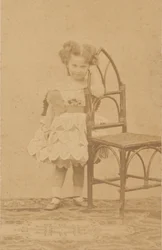Rustik stol, 1860-tal.