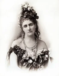 Porträtt av grevinnan Virginia Oldoini Verasis di Castiglione (1835-1899), fotografi av Pierre Louis Pierson (1822-1913)