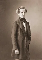 Porträtt av Hector Berlioz (1803-1869)