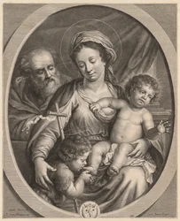 Heliga familjen och S. John