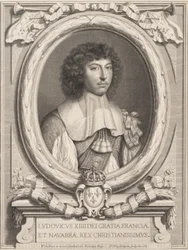 Porträtt av Ludvig XIV, 1650-1702.