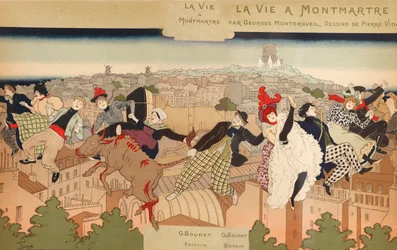 Livet i Montmartre, 1897.