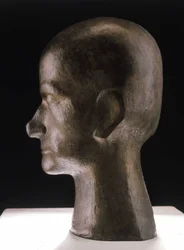 Byst av Baudelaire, brons
