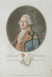 Greve Adam Philippe de Custine 1740-1793, 1793.