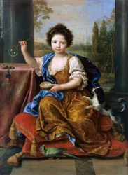 Louise Marie de Bourbon 1674-1681, hertiginna av Orleans
