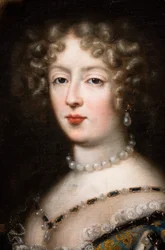 Porträtt av Liselotte de Palatinat