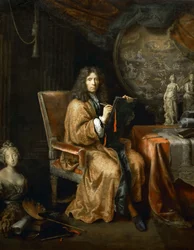 Självporträtt, mellan 1680 och 1690.