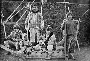 En eskimå pulkafest, 1912