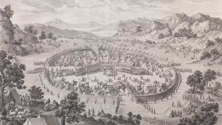 Överlämnandet av Khan av Badakhsan, 1772.