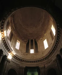 Barockarkitektur: Chapel of the Old Charite (1679 - 1707), klostret Marseille, av arkitekten Pierre Puget (1622 - 1694). Invändig vy. Marseille, Bouches du Rhone (Bouches-du-Rhone) (13).