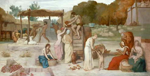 Cider, ca 1864 (olja på papper, nedlagd på duk)