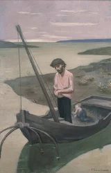 Den stackars fiskaren. Omkring 1887-92