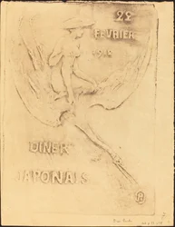 Woman and Swan, 22 februari 1912, Diner Japanese (Woman and Bird, 22 februari 1912, J