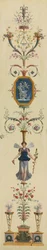 Dekorativ panel, 1790-tal.