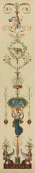 Dekorativ panel, 1790-tal.
