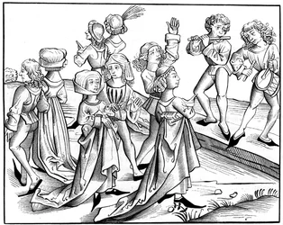 Julaftonsdans, 1493 1849.