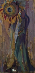 Döende solros I, 1908.