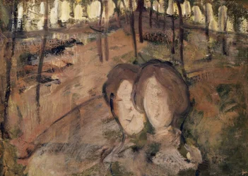 Kvinnor i en skog