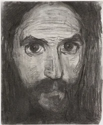 Självporträtt, 1908.