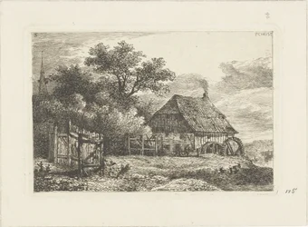 Landskap med vattenkvarn Vattenlandskap (serietitel)