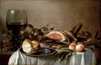 Frukost med skinka, 1647.