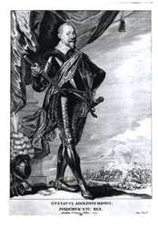 Porträtt av Gustav II Adolf den store, svenskarnas kung (1592-1632), 1650