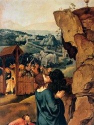 Agony in the Garden, detalj, 1527-1530.