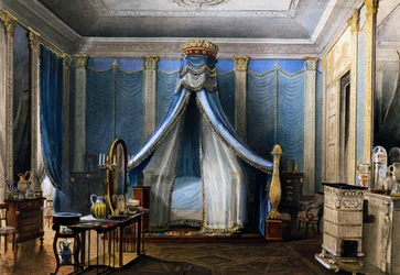 Sovrum i Mannheims slott