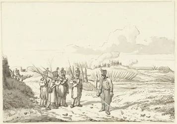 En ambulerande patrull, 1813-1814