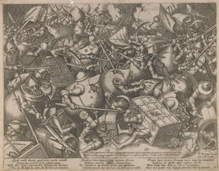 Fight of the Money-Bags and the Coffers, c. 1560