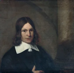 Porträtt av en 19-årig man. Självporträtt, 1648-1649 .
