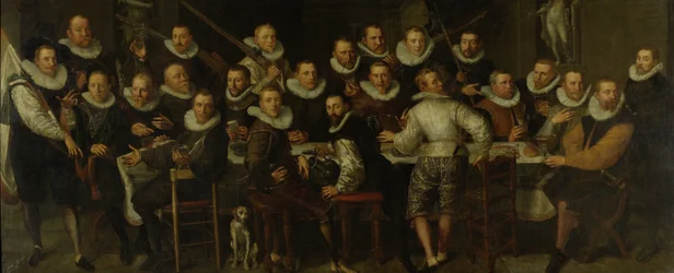 Kompaniet av kapten Gillis Jansz Valckenier och löjtnant Pieter Jacobsz Bas, Amsterdam, 1599