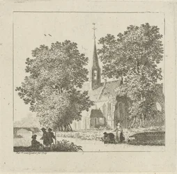 Utsikt över en kyrka