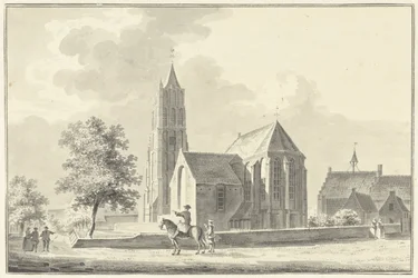 Kyrka och rådhus i Heukelom