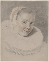Porträtt av Beatrix van der Laen