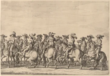 Marie de Medicis intåg i Amsterdam [skylt 3 av 6]