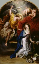 Bebådelsen, 1628-1629.