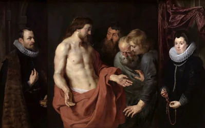 The Incredulity of Saint Thomas The Rockox Triptych , mellan 1613 och 1615.