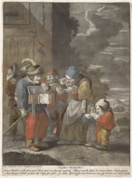 Ansiktet Visus rusticus (titel på objekt) Fem sinnen (serietitel)