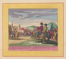 Erövring av Valencia, 1707 Krigets teater, början av kung Karl II. Fram till kung Karl III. Finns i IX. Historiska figurer på ett elefantblad, som strider, belägringar på vattnet och i Lande, med de viktigaste befästningarna