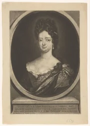 Porträtt av Susanna Sibylla Reichardt