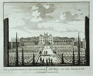 Hus och trädgårdar i Saint Annen-Land, från 