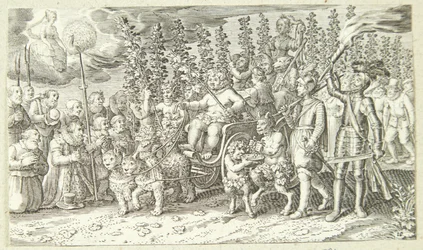 Bacchus triumftåg till Thebe