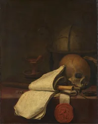 Vanitas stilleben