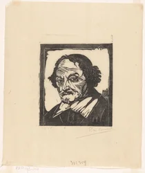 Porträtt av Joost van den Vondel