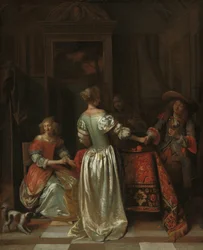Hälsningen, c. 1675.
