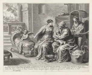 Heliga familjen och Sankta Anna