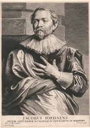 Jacobus Jordaens, målare i Antwerpen, av mänskliga figurer, i majors