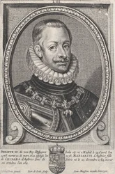 Porträtt av Filip III, kung av Spanien, ca. 1650.